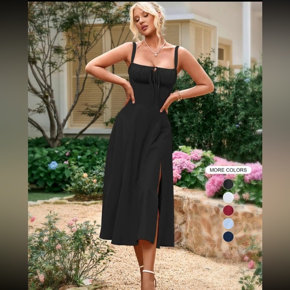 Viral Milkmaid dress - Picture 3 of 4